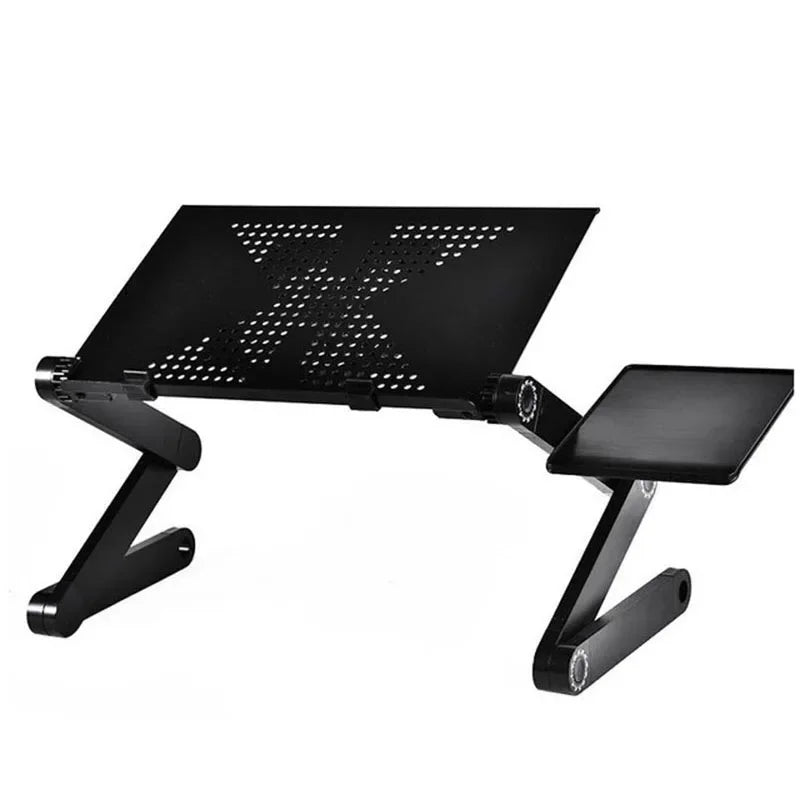 Office Furniture Computer Stand 42*26Cm Adjustable Foldable Laptop Holder Notebook Desks Lap PC Folding Desk Table Vented Stand