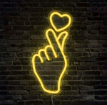 Love Is In Your Hands Neon Sign