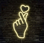 Love Is In Your Hands Neon Sign